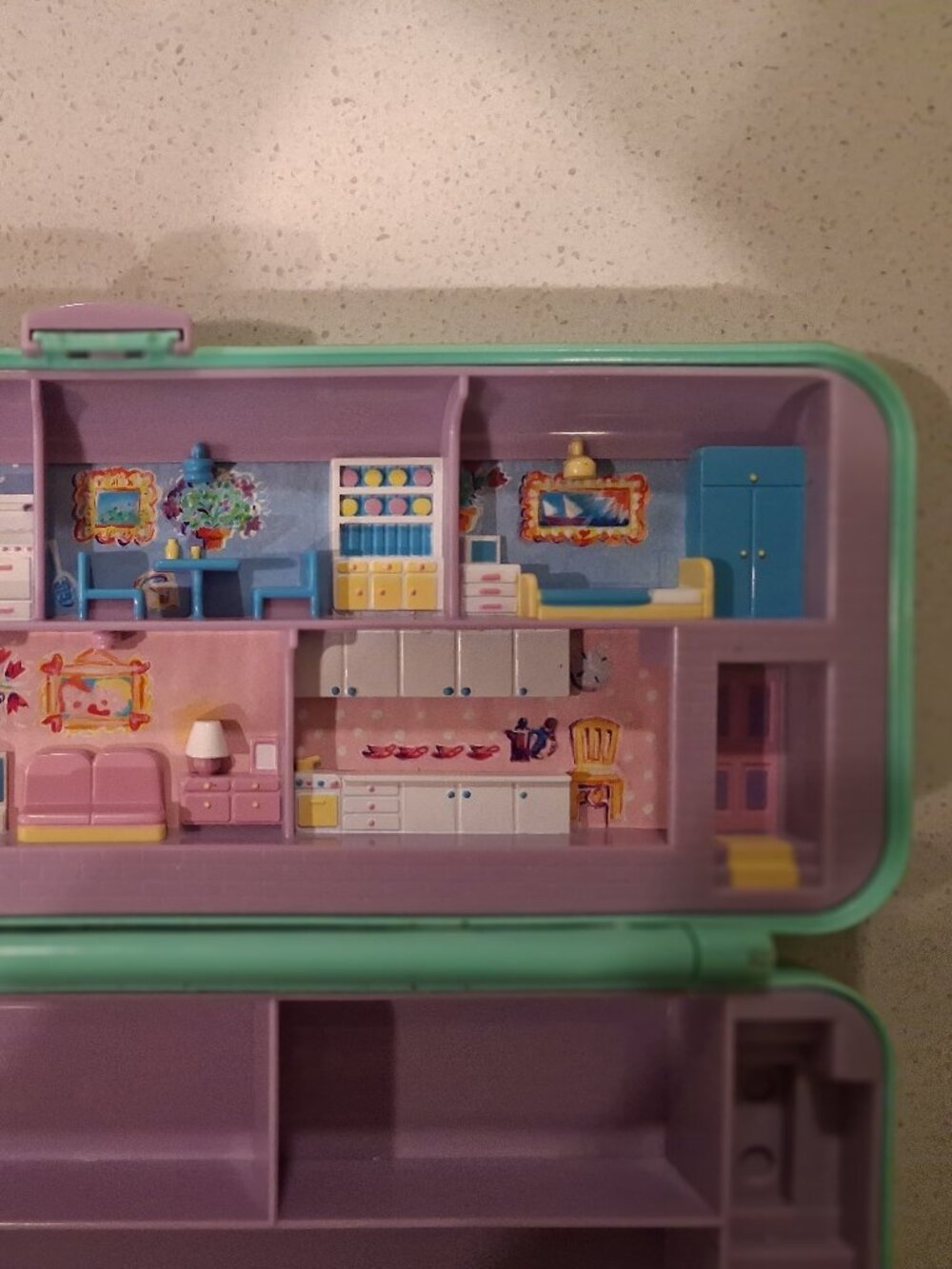 1990 Polly Pocket Apartment Pencil Case - Picture 3 of 8